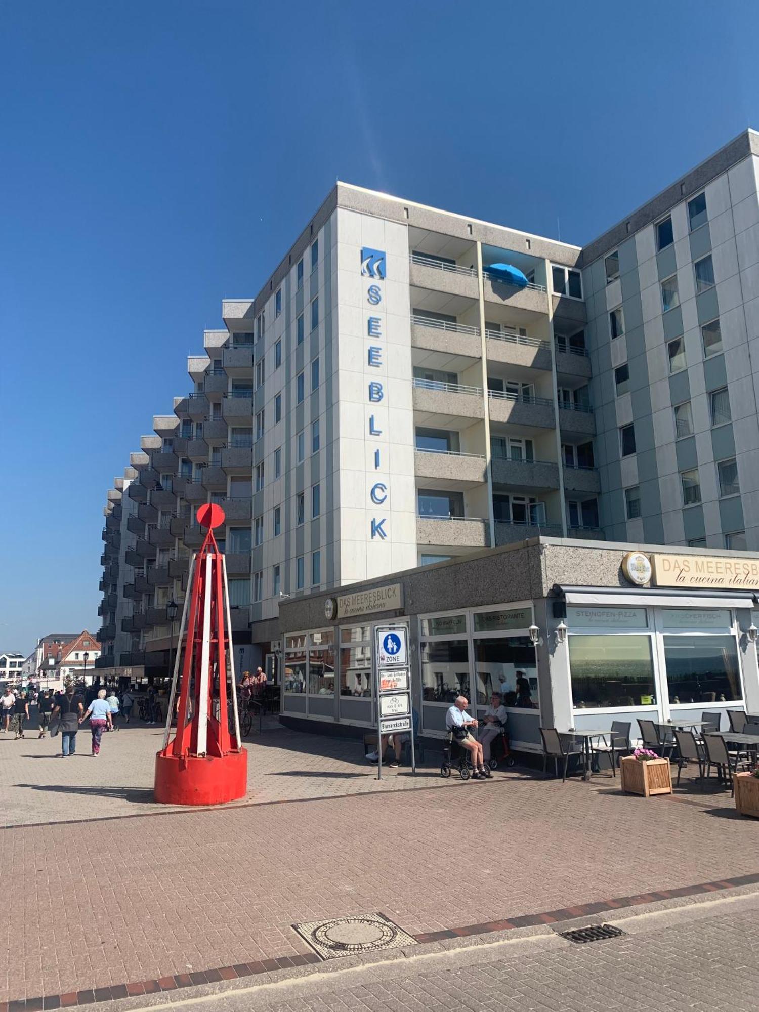 Strandblick Im Haus Seeblick Bismarckstrasse Borkum Exterior photo